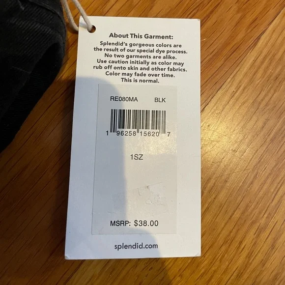 Splendid Black Baseball Cap - Picture 3 of 4